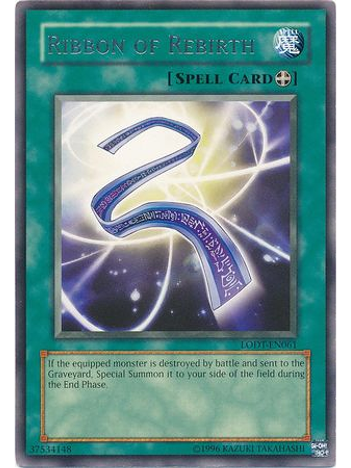 Ribbon of Rebirth - LODT-EN061 - Rare Unlimited (2024 Reprint) 1