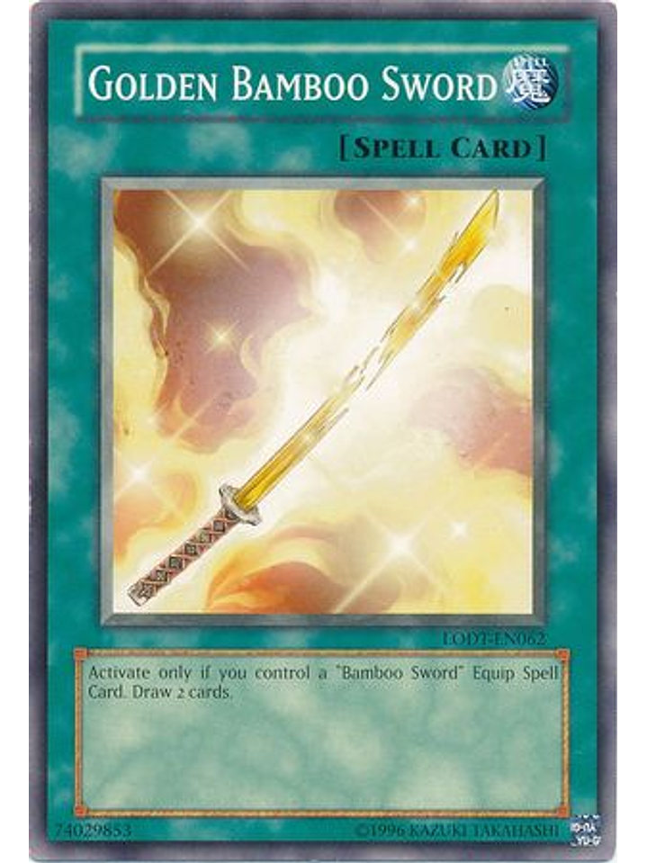 Golden Bamboo Sword - LODT-EN062 - Common Unlimited (2024 Reprint) 1