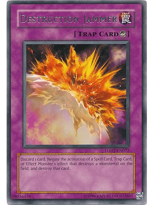 Destruction Jammer - LODT-EN072 - Rare Unlimited (2024 Reprint)