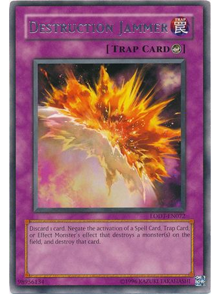 Destruction Jammer - LODT-EN072 - Rare Unlimited (2024 Reprint) 1