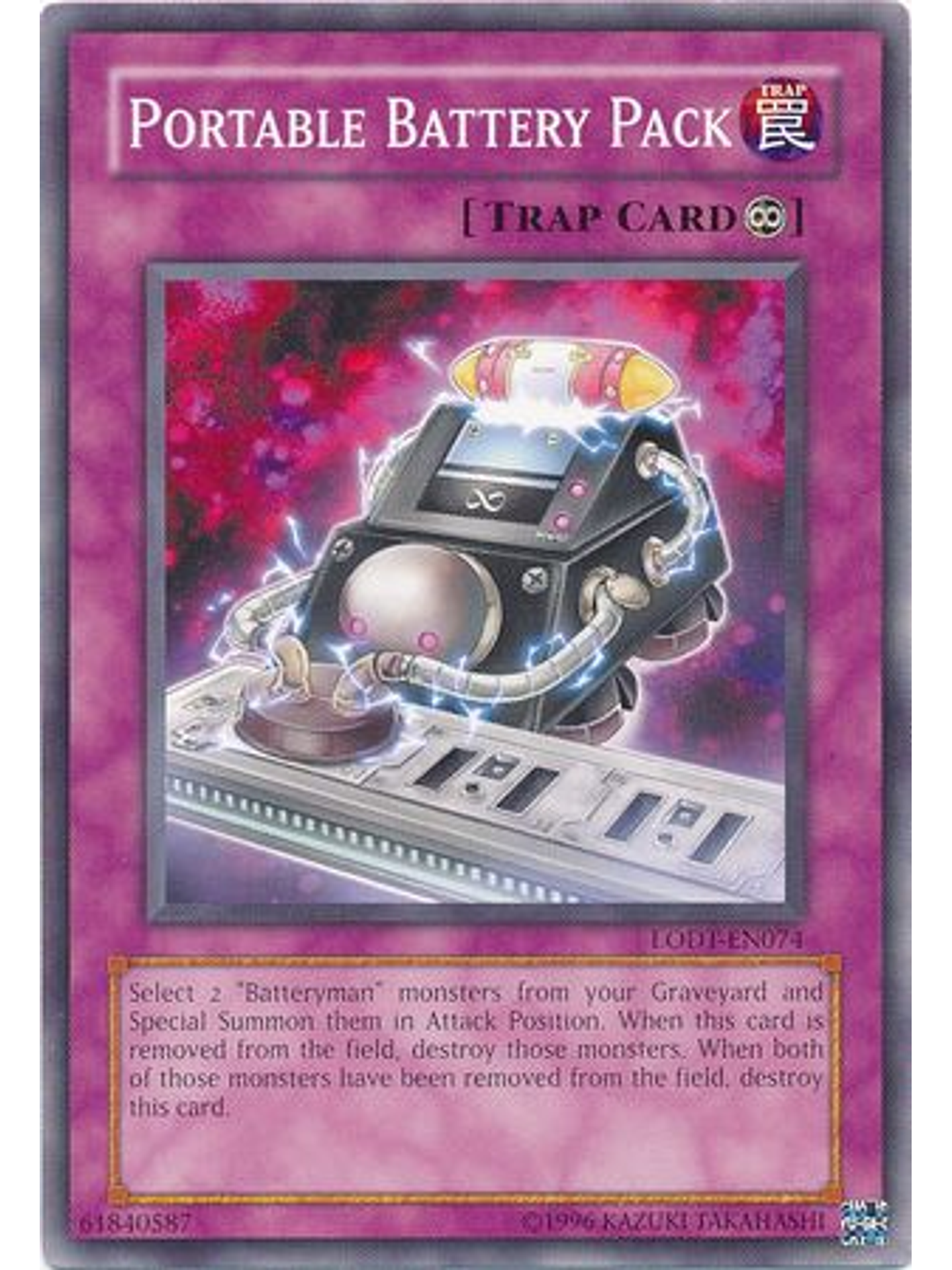 Portable Battery Pack - LODT-EN074 - Common Unlimited (2024 Reprint) 1