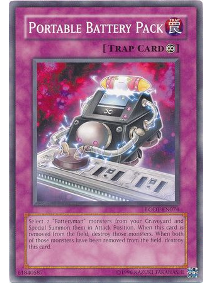 Portable Battery Pack - LODT-EN074 - Common Unlimited (2024 Reprint) 1