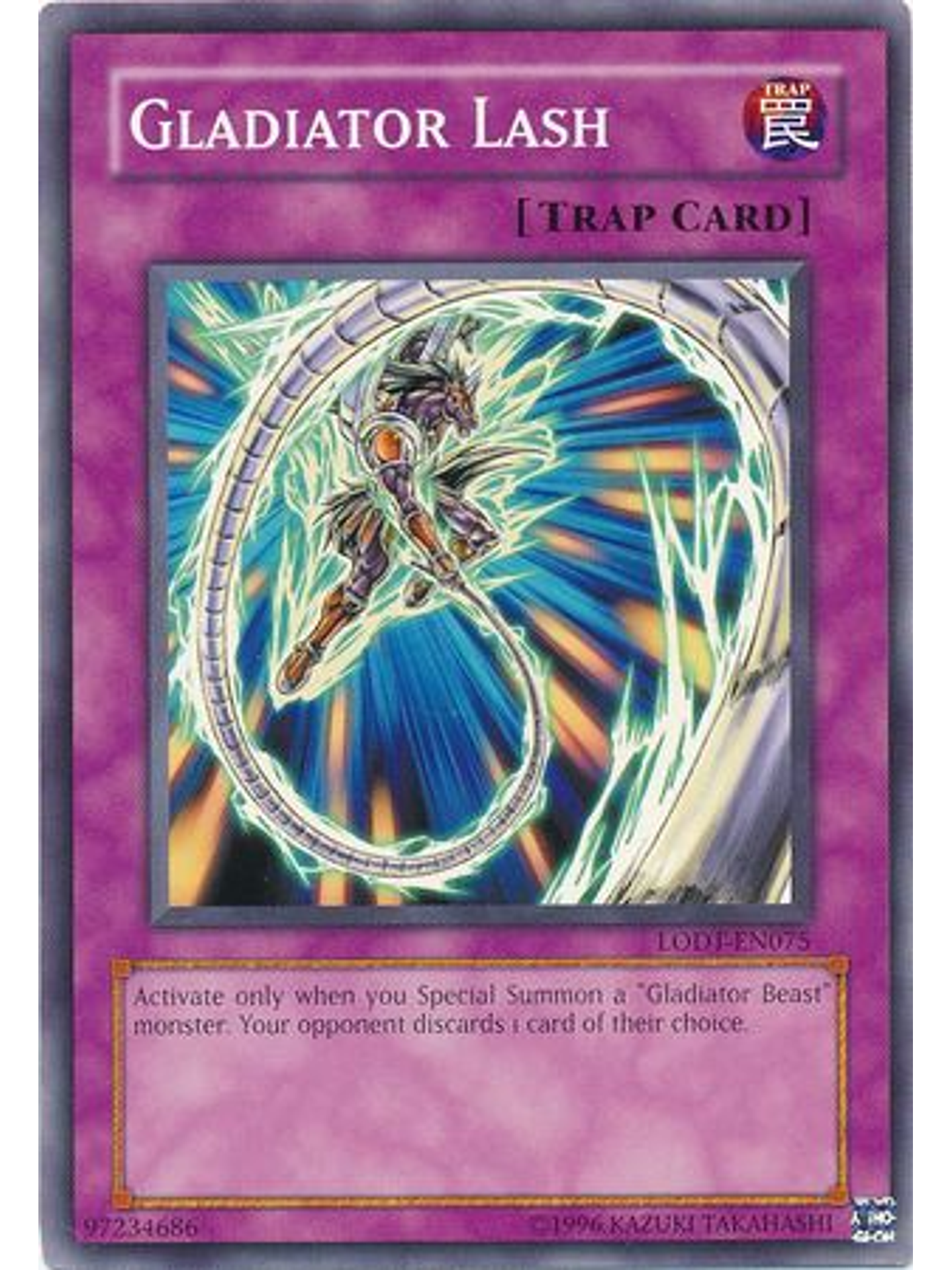 Gladiator Lash - LODT-EN075 - Common Unlimited (2024 Reprint) 1