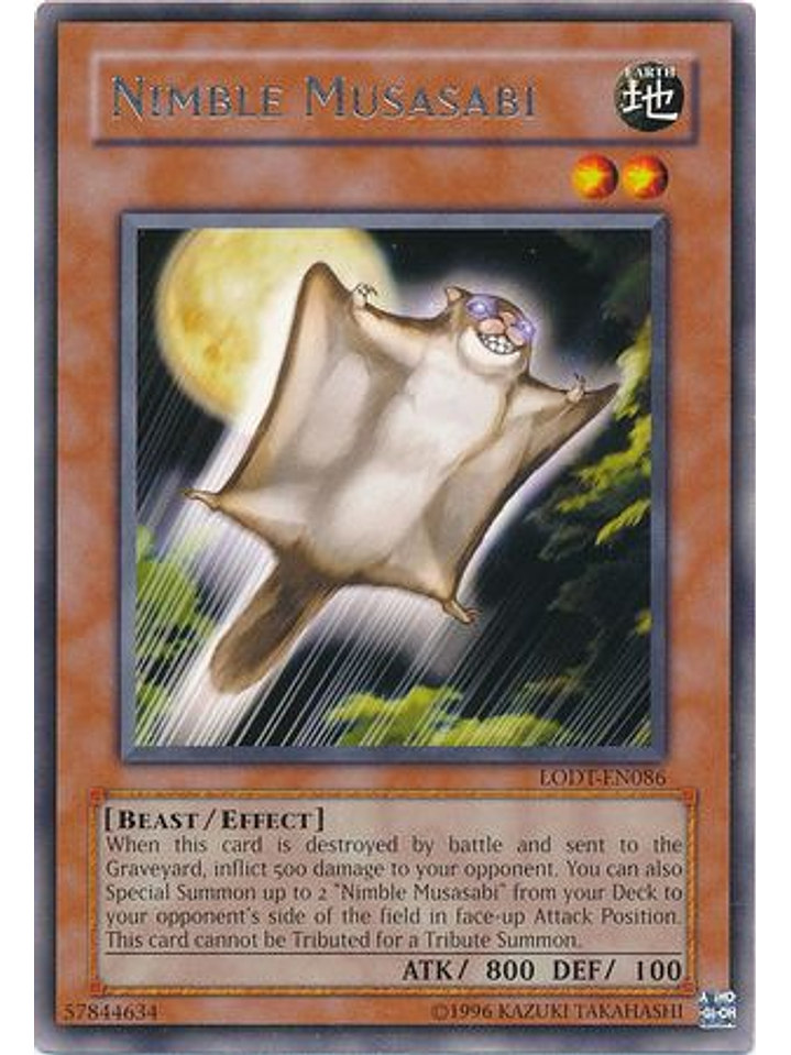 Nimble Musasabi - LODT-EN086 - Rare Unlimited (2024 Reprint) 1