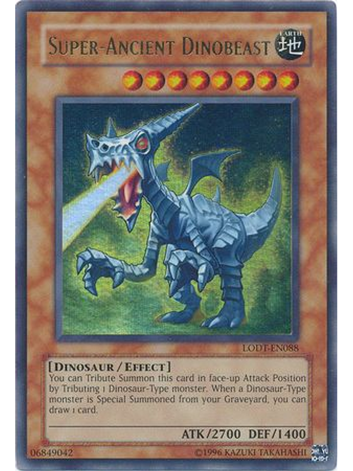 Super-Ancient Dinobeast - LODT-EN088 - Ultra Rare Unlimited (2024 Reprint) 1