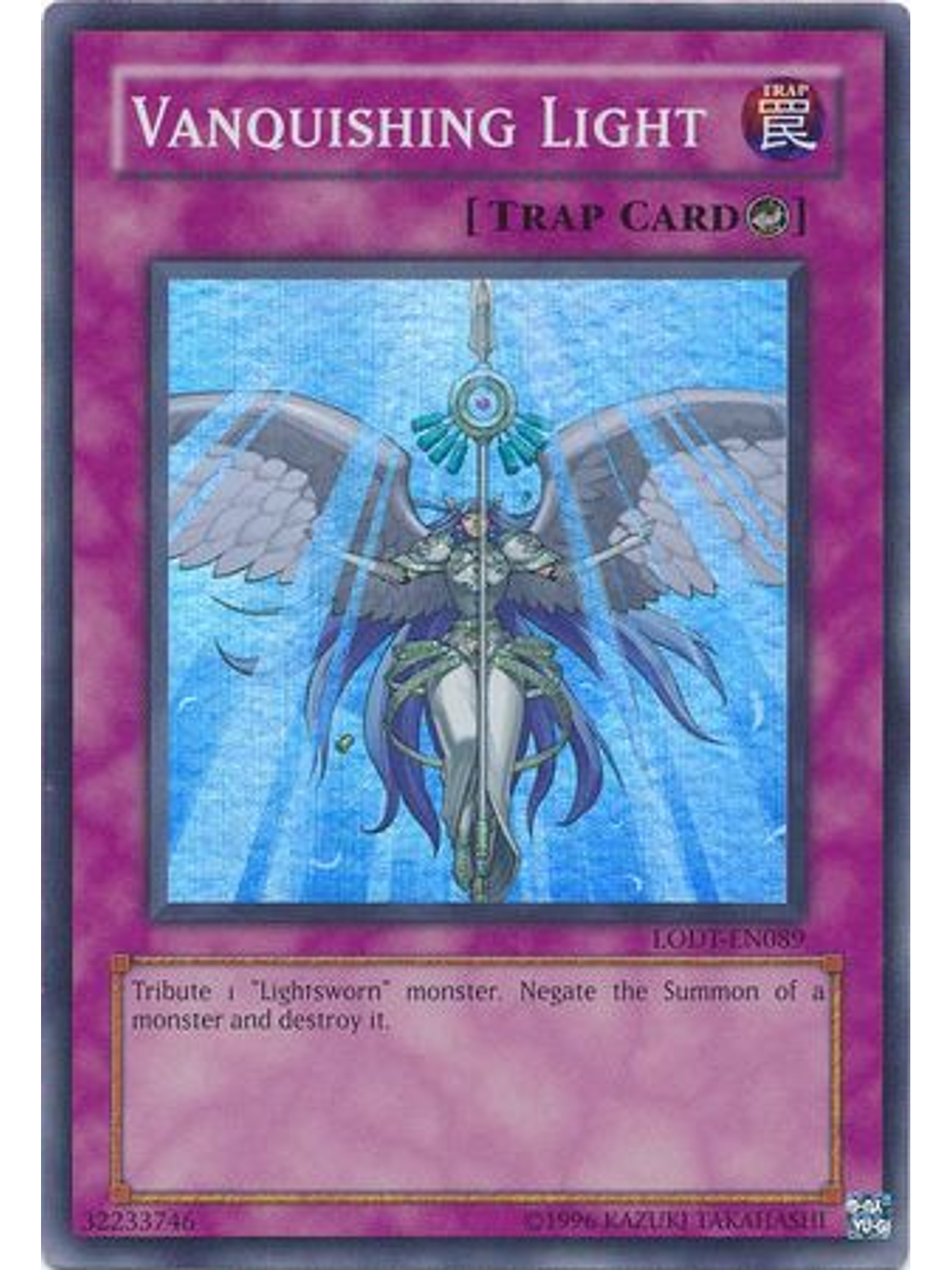 Vanquishing Light - LODT-EN089 - Super Rare Unlimited (2024 Reprint) 1