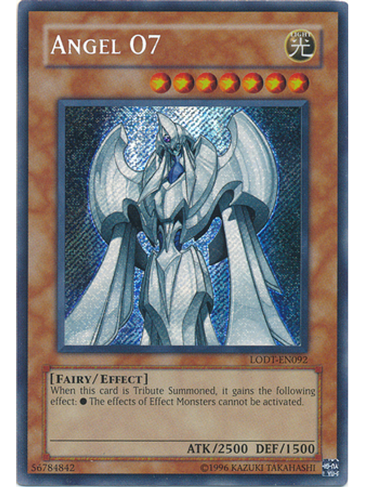 Angel O7 - LODT-EN092 - Secret Rare Unlimited (2024 Reprint) 1