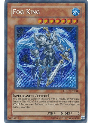 Fog King - LODT-EN098 - Secret Rare Unlimited (2024 Reprint)