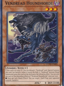 Vendread Houndhorde - COTD-EN000 - Rare 1st Edition