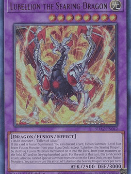 Lubellion the Searing Dragon - SDAZ-EN042 - Ultra Rare 1st Edition