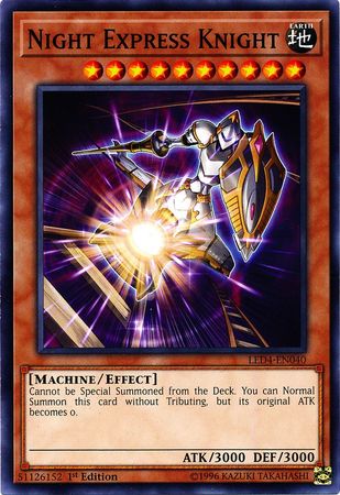 Night Express Knight - LED4-EN040 - Common 1st Edition