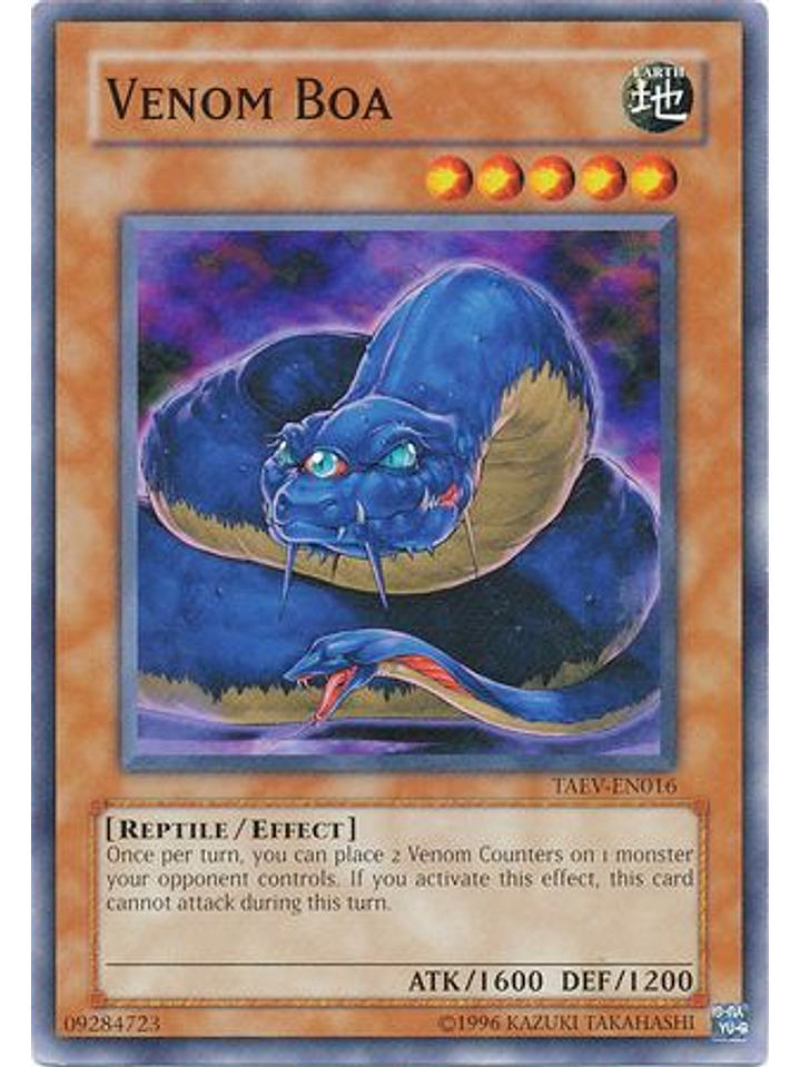 Venom Boa - TAEV-EN016 - Common Unlimited 1