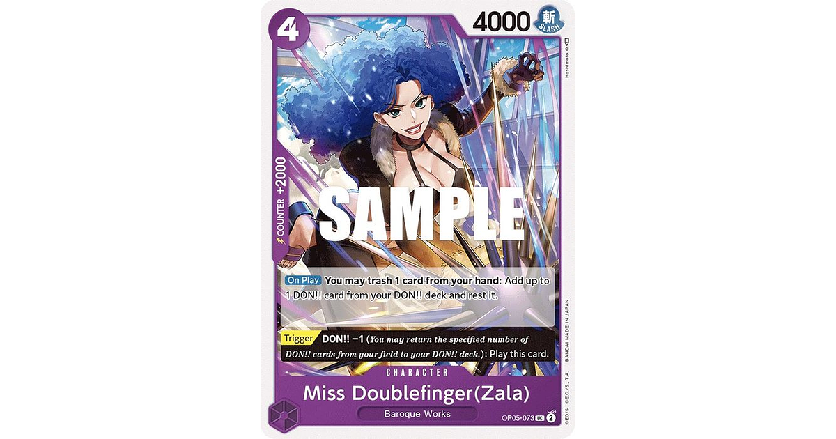 OP05-073 U Miss Doublefinger(Zala)