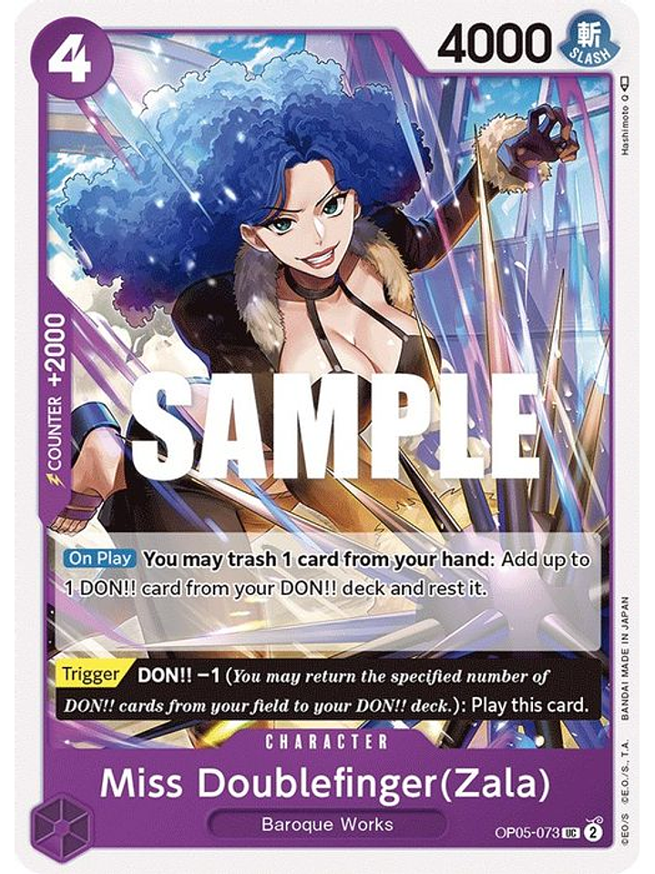 OP05-073 U Miss Doublefinger(Zala) 1