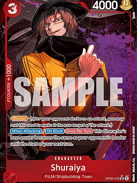 OP06-009 (Alternate Art) Shuraiya