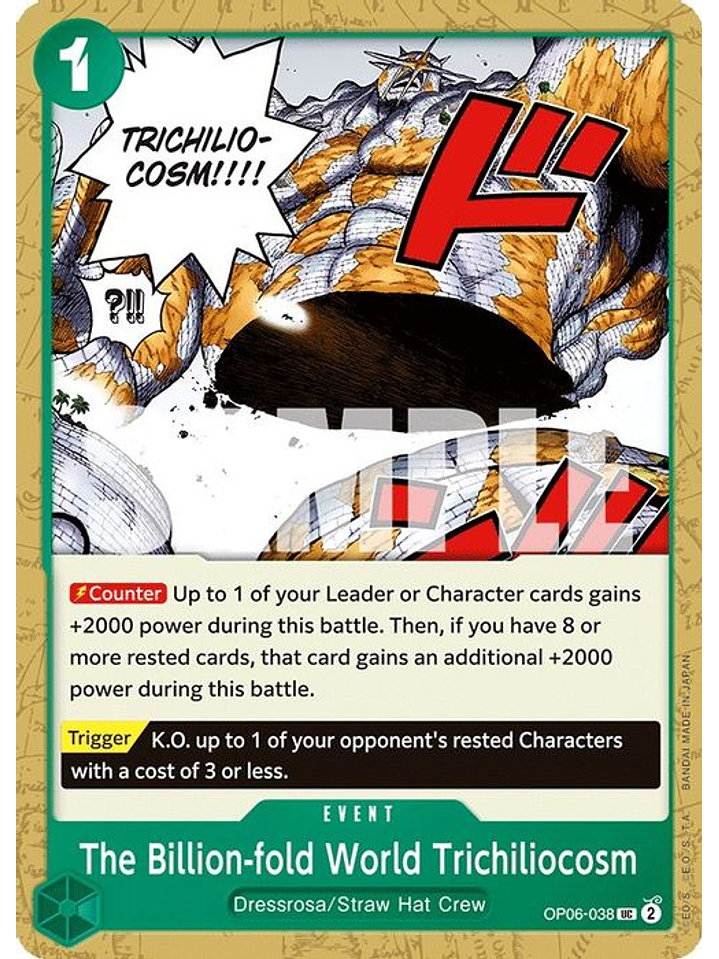 OP06-038 U The Billion-fold World Trichiliocosm 1