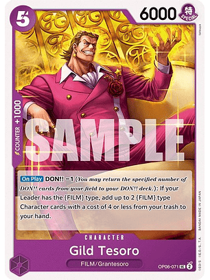 OP06-071 U Gild Tesoro