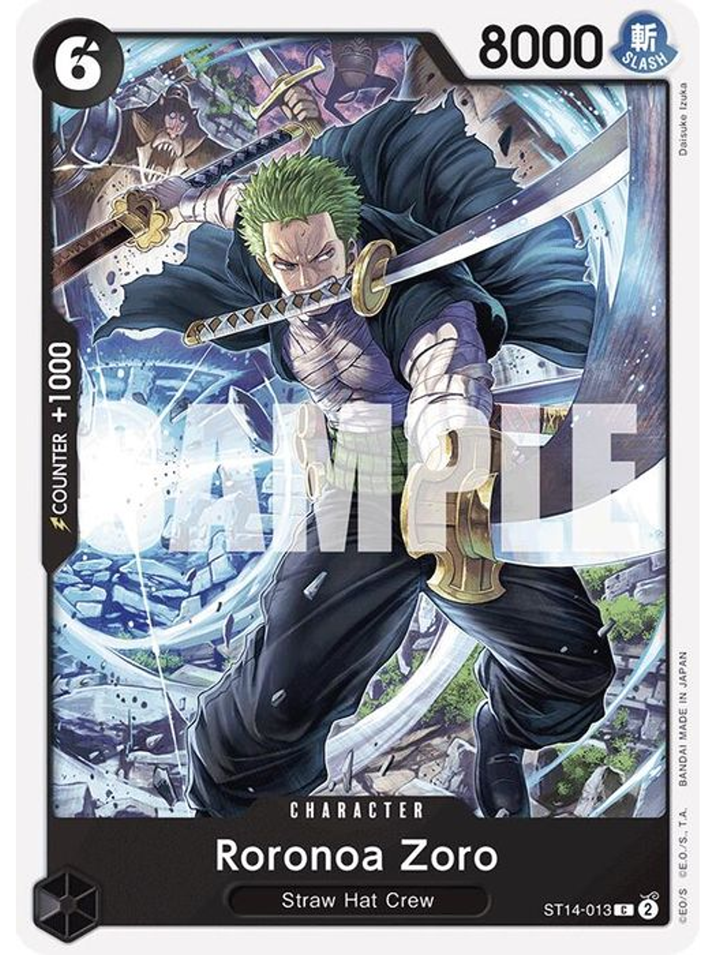 ST14-013 C Roronoa Zoro 1