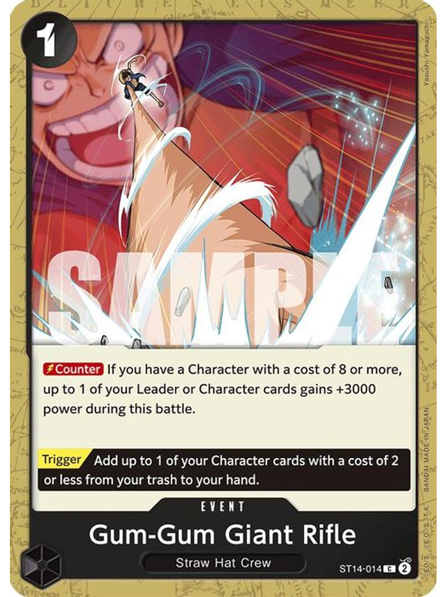 ST14-014 C Gum-Gum Giant Rifle 1