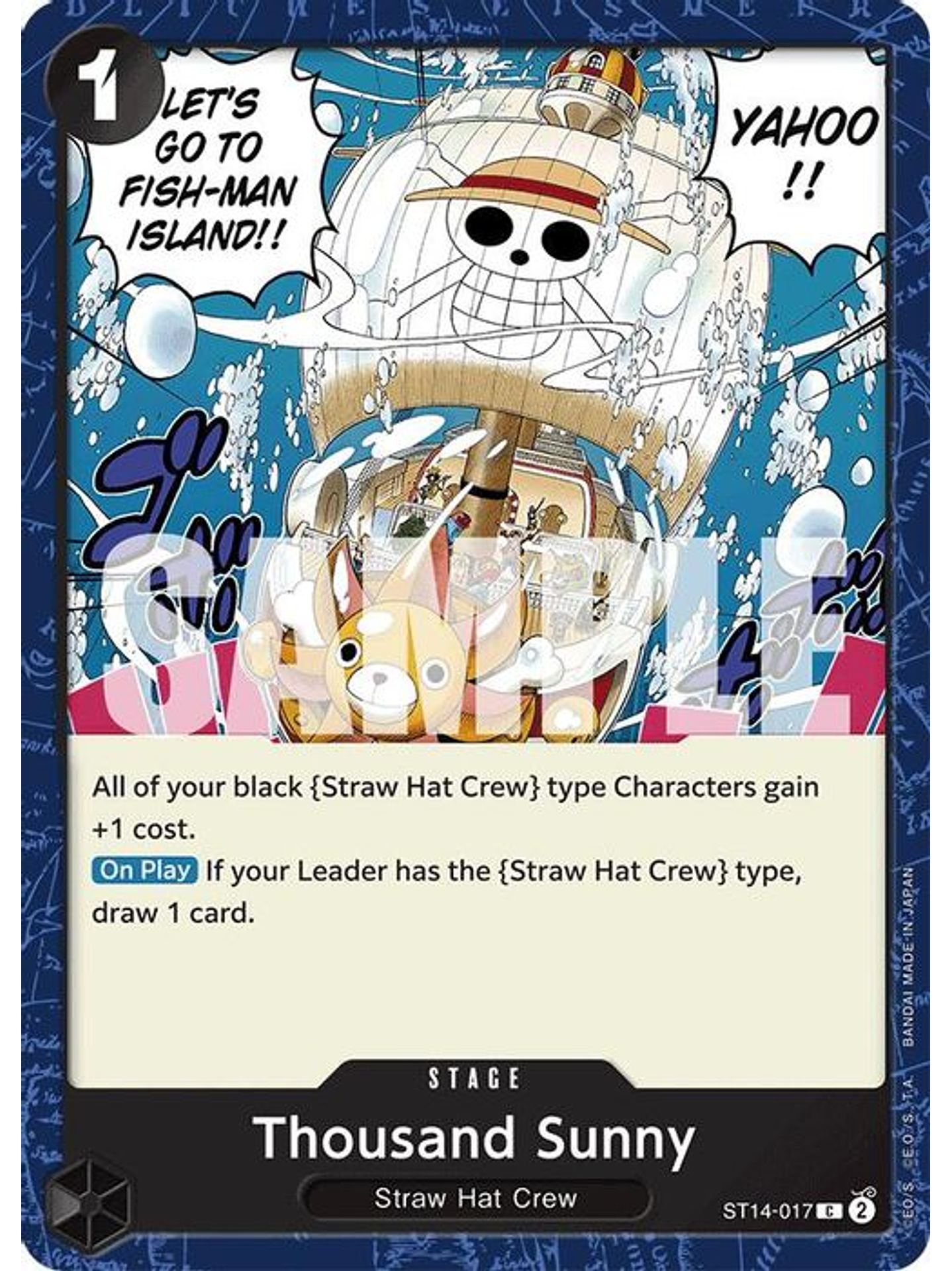 ST14-017 C Thousand Sunny 1