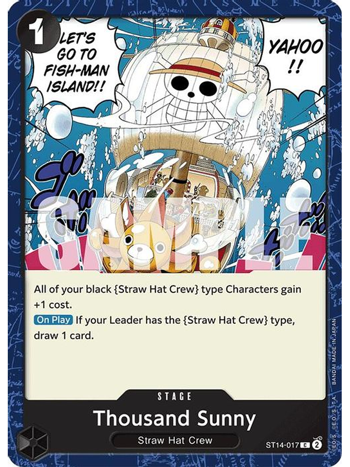 ST14-017 C Thousand Sunny 1