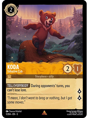001/204 R Koda - Talkative Cub