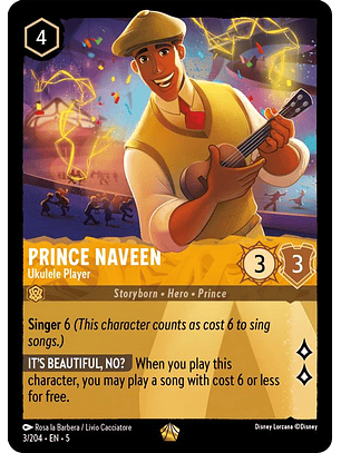 003/204 L Prince Naveen - Ukulele Player