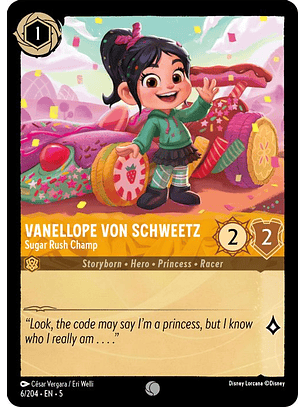 006/204 C Vanellope von Schweetz - Sugar Rush Champ