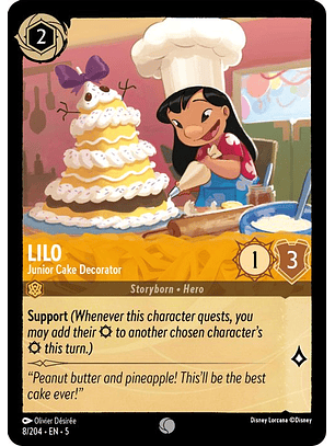008/204 C Lilo - Junior Cake Decorator