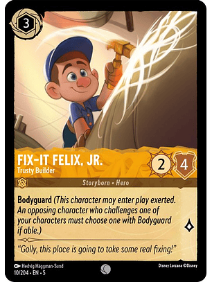 010/204 C Fix-It Felix, Jr. - Trusty Builder