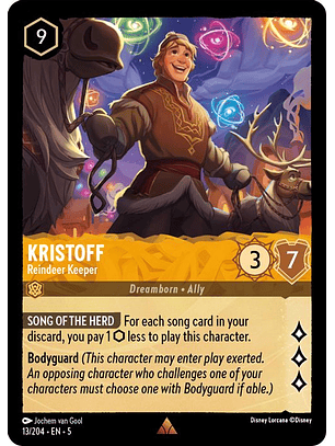 013/204 R Kristoff - Reindeer Keeper