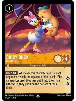 016/204 SR Daisy Duck - Donald's Date