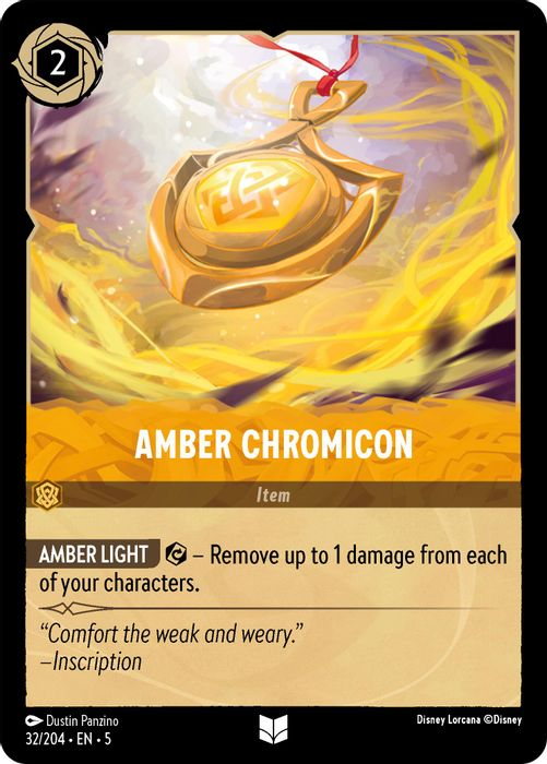 032/204 U Amber Chromicon