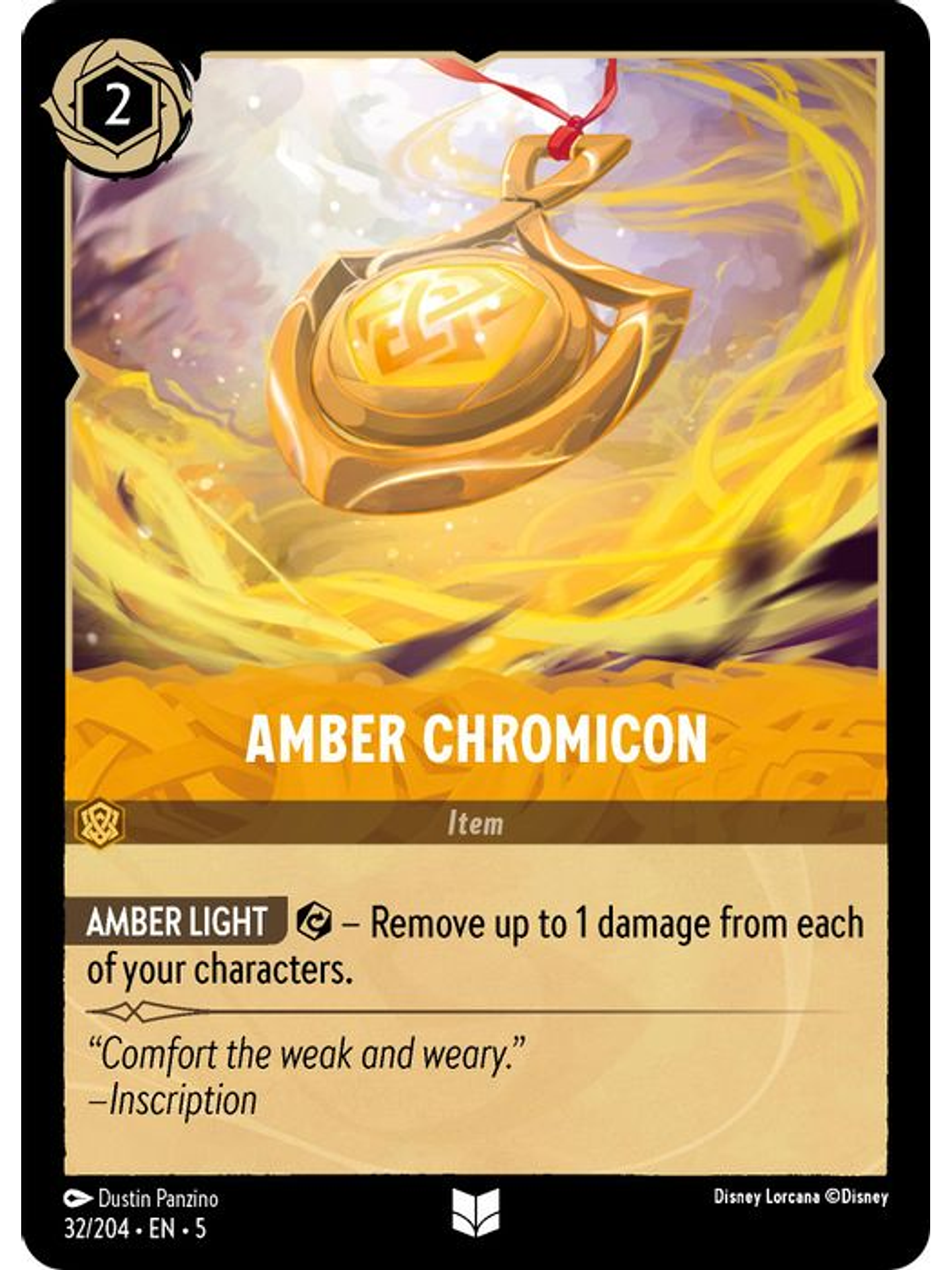 032/204 U Amber Chromicon 1