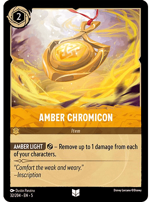 032/204 U Amber Chromicon
