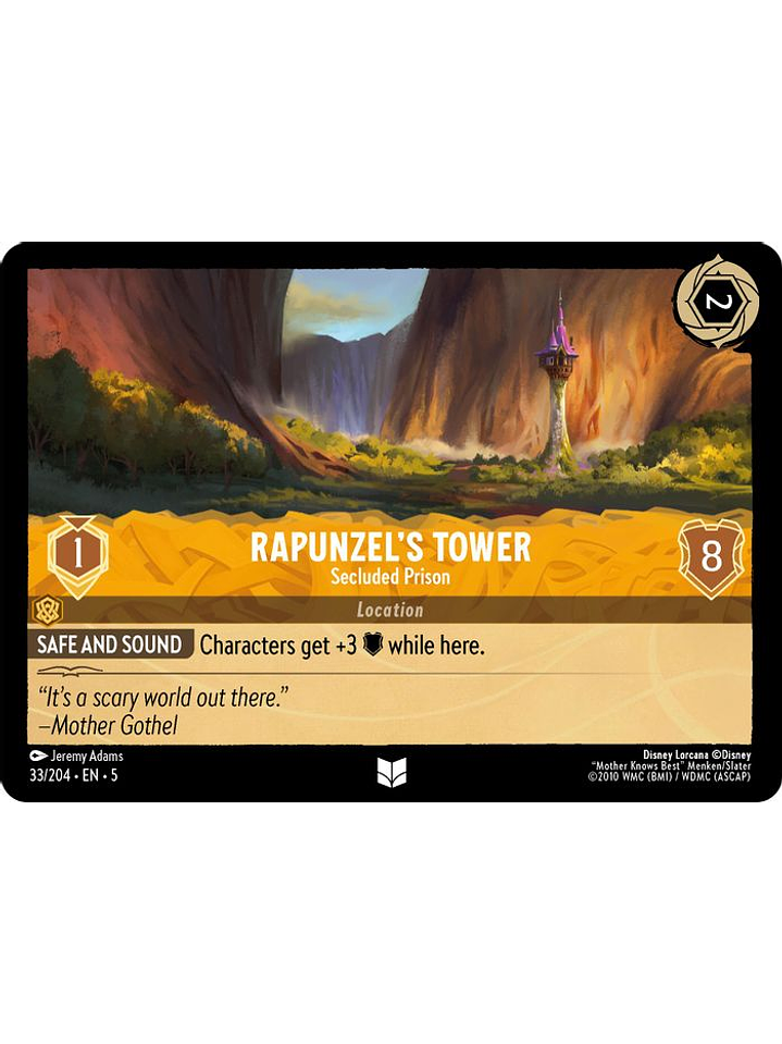 033/204 U Rapunzel's Tower - Secluded Prison 1