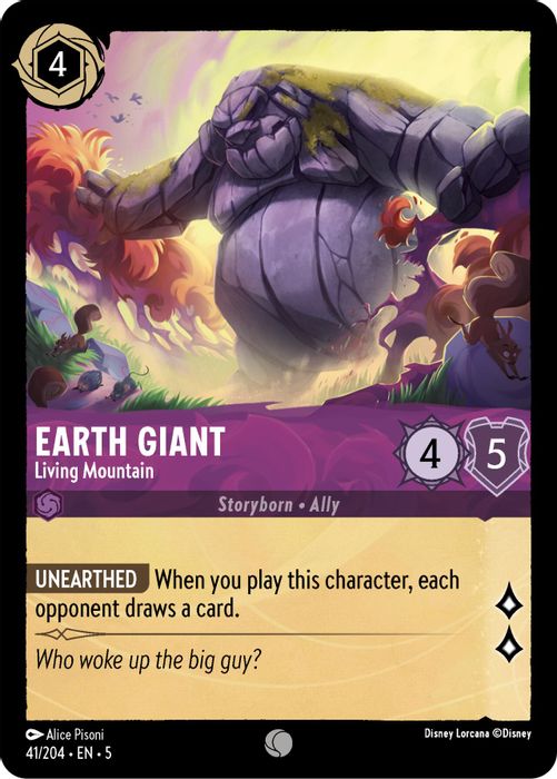 041/204 C Earth Giant - Living Mountain