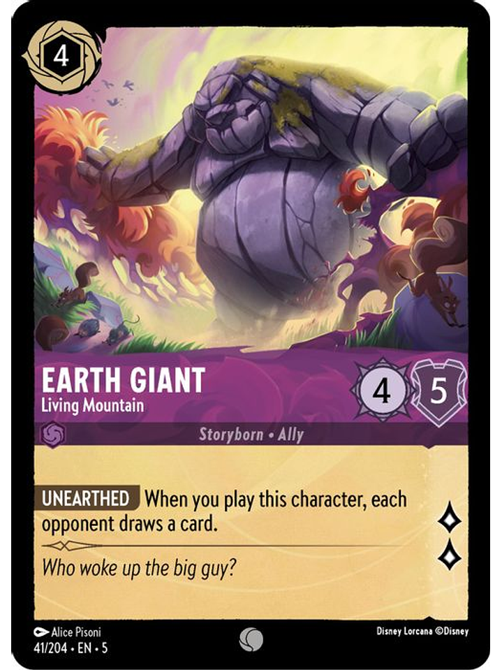 041/204 C Earth Giant - Living Mountain 1