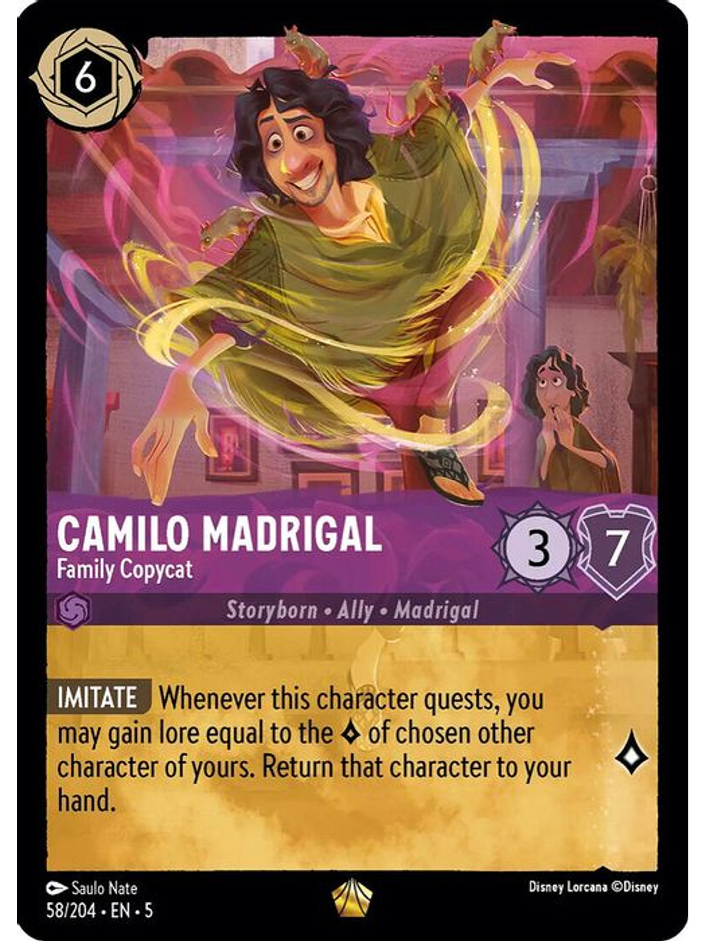 058/204 L Camilo Madrigal - Family Copycat 1