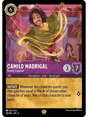 058/204 L Camilo Madrigal - Family Copycat