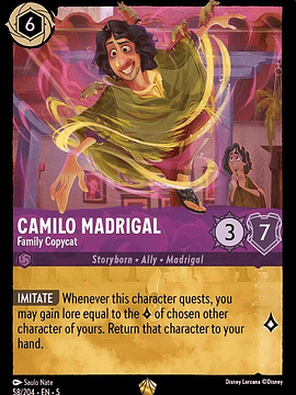 058/204 L Camilo Madrigal - Family Copycat