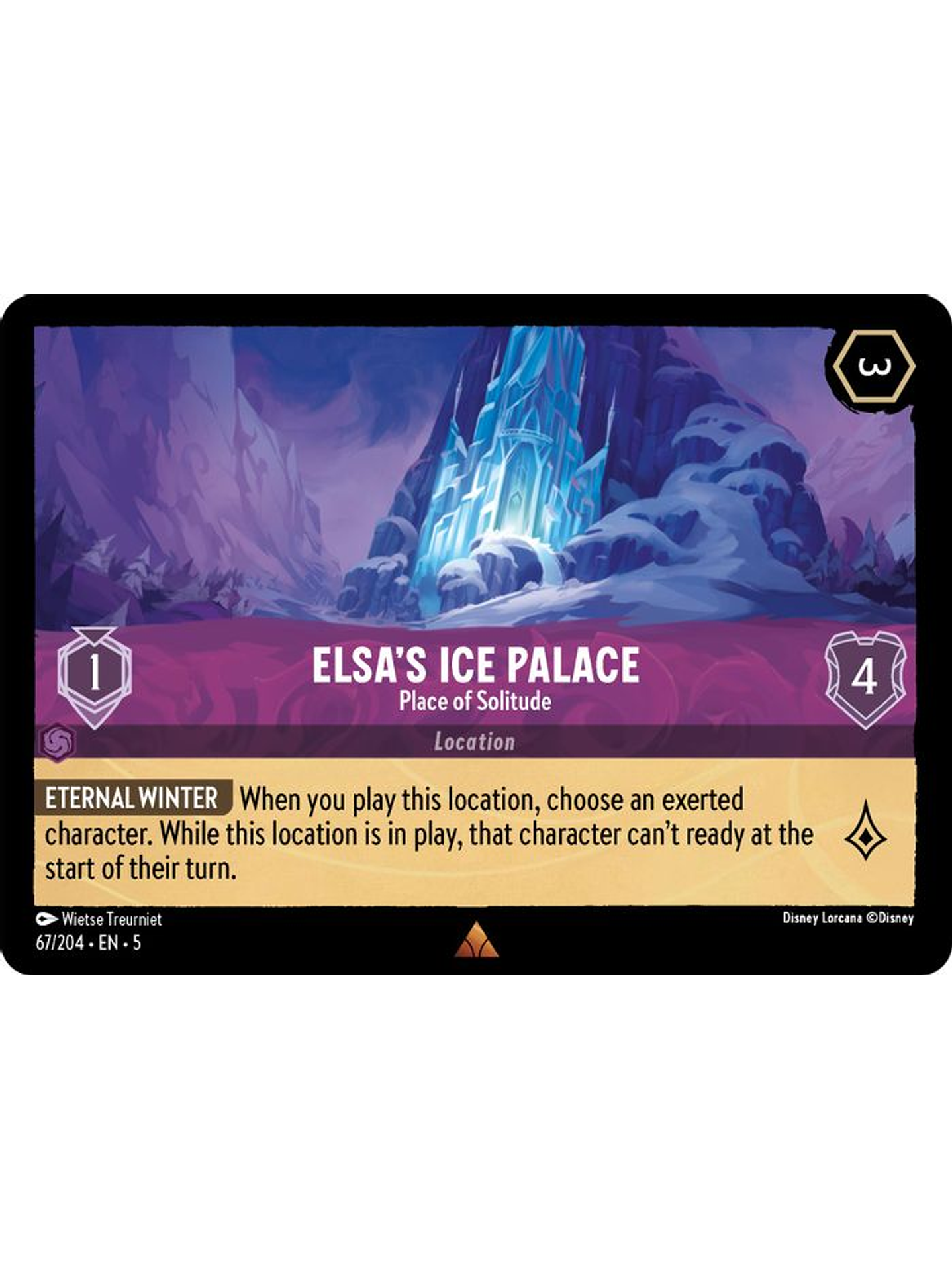 067/204 R Elsa's Ice Palace - Place of Solitude 1