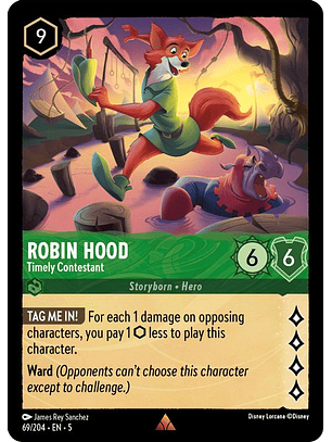 069/204 R Robin Hood - Timely Contestant