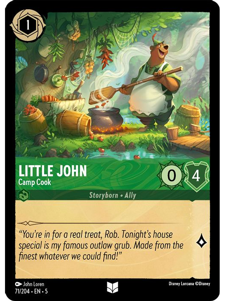 071/204 U Little John - Camp Cook 1