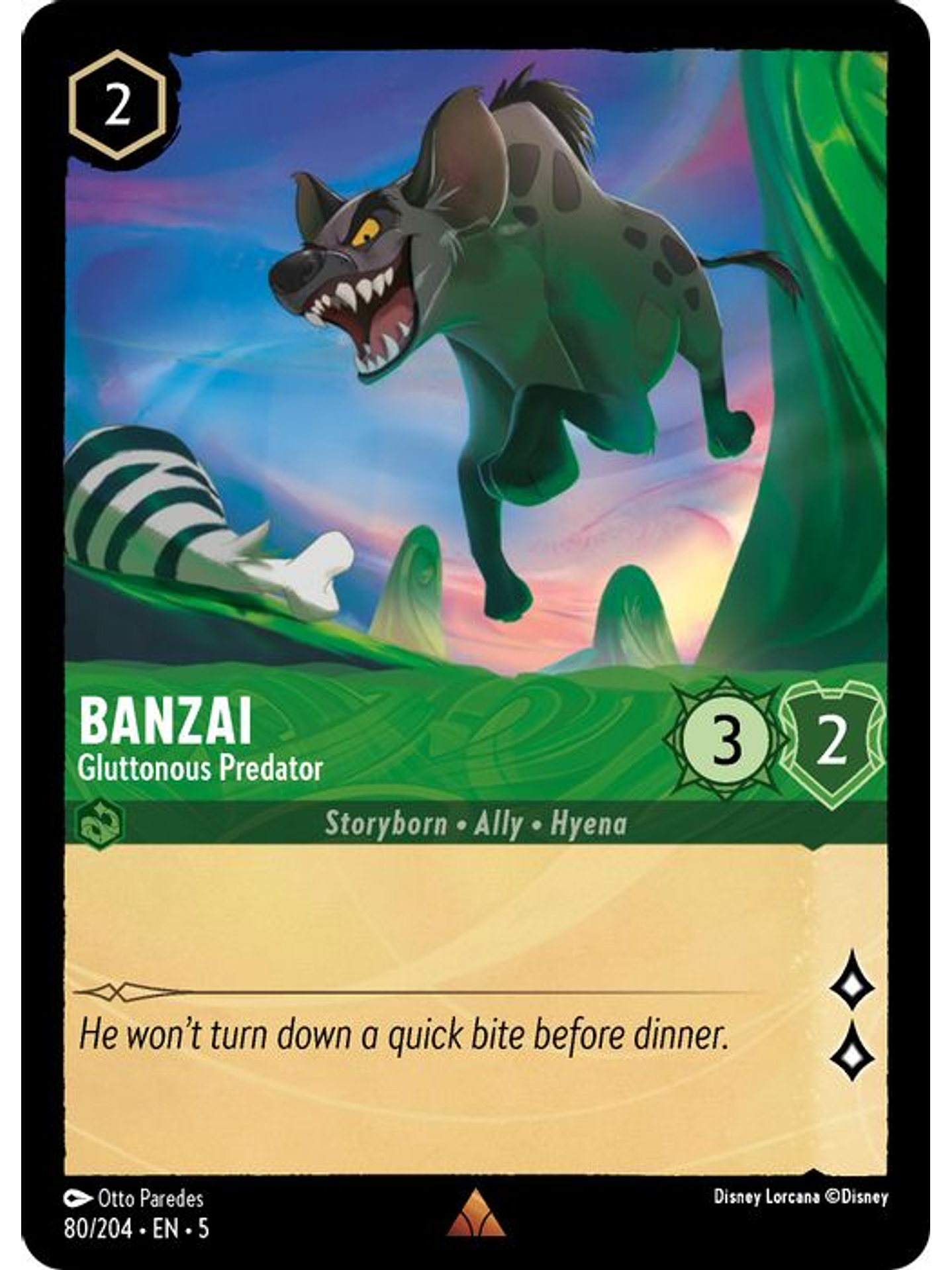 080/204 R Banzai - Gluttonous Predator 1