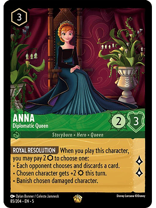085/204 L Anna - Diplomatic Queen