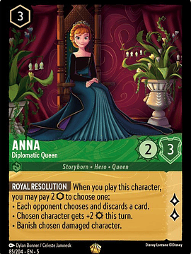 085/204 L Anna - Diplomatic Queen