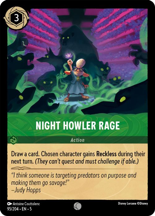 095/204 C Night Howler Rage