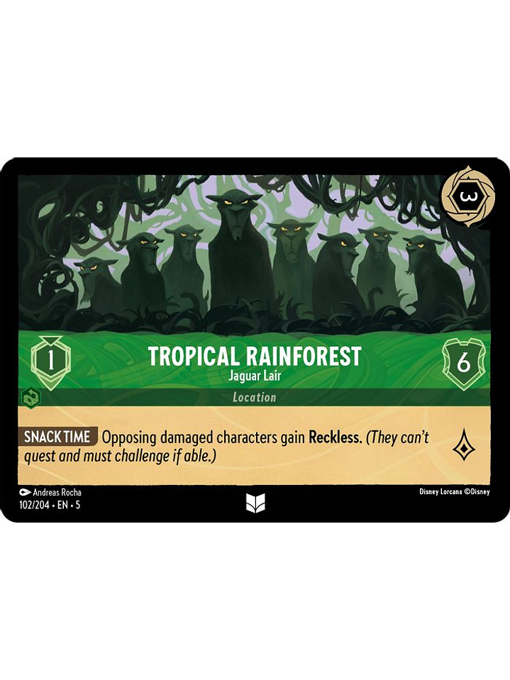102/204 U Tropical Rainforest - Jaguar Lair 1
