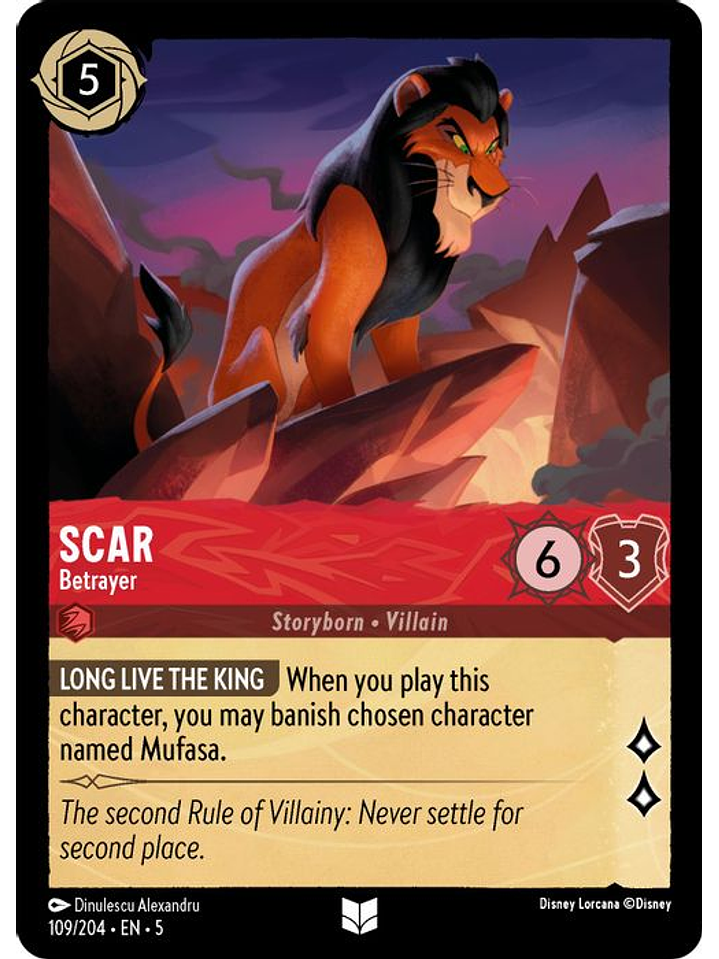 109/204 U Scar - Betrayer 1